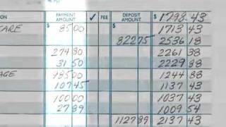 How to Balance a Checkbook [upl. by Feeney]