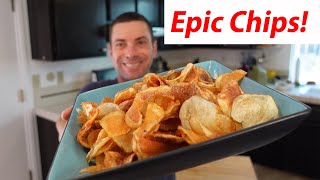 How To Cook Homemade Potato Chips [upl. by Riem]