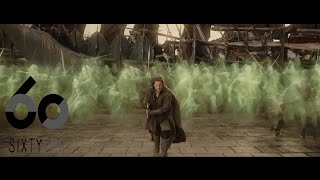 60FPS Lord of the Rings Ghost Army Scene 60FPS HFR HD [upl. by Enamrej]