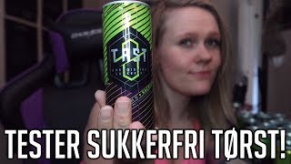 SMAKSTEST AV SUKKERFRI TØRST ENERGIDRIKKE [upl. by Larissa]