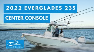 2022 Everglades 235 Center Console Walk Thru [upl. by Thorlay]