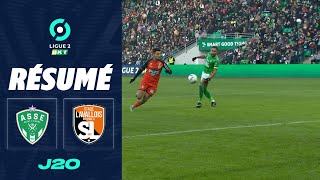 AS SAINTÉTIENNE  STADE LAVALLOIS MFC 0  0  Résumé  ASSE  Laval  20232024 [upl. by Macur]