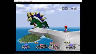 Smash Remix 097  Ness and Fox vs Wolf and Giga Bowser [upl. by Coniah501]