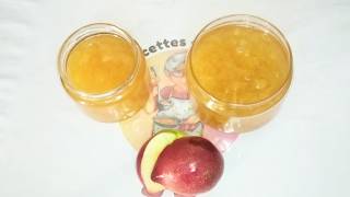 Confiture de Nectarine Maison  Recette Facile [upl. by Salbu186]