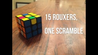 15 Rouxers One Scramble v2 [upl. by Ladew460]