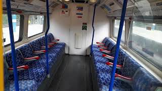 Refurbished Ride on the Piccadilly line 1973TS  Acton Town to Hammersmith [upl. by Piefer]