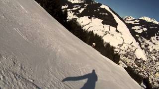 Zwarte piste Saalbach [upl. by Ennoirb]