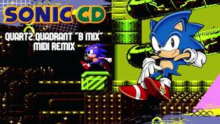 Sonic CD  Quartz Quadrant Bad Future US MIDIStyled Remix [upl. by Lirva252]