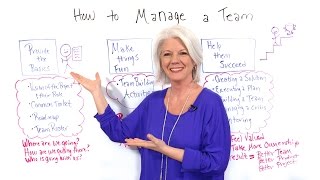 How to Manage a Team  Project Management Training [upl. by Dawaj222]