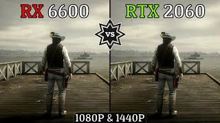 RTX 2060 vs RX 6600  Test In 10 Games at 1080P amp 1440P [upl. by Schrader]