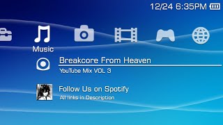 BREAKCORE FROM HEAVEN  PSP  MIX 3  Breakcore  Atmospheric DnB  Jungle [upl. by Morgenthaler]