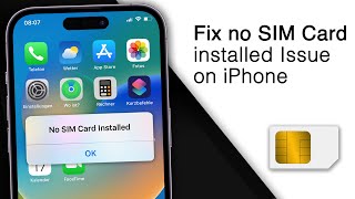 Fixing No Service SIM Card Problem on Your Phone  emergency calls only sim card problem [upl. by Enirtak]