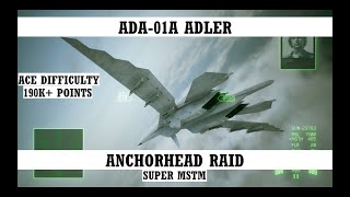 Ace combat 7  ADA01A ADLER annihilated Anchorhead raid [upl. by Sherourd]