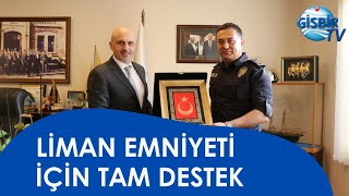 GİSBİR Yönetiminden Liman Emniyetine Destek Görüşmesi [upl. by Feldt]