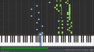 Synthesia Eddie Cantor  Merrily We Roll Along Merrie Melodies Theme [upl. by Benzel]