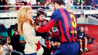 Shakira y Milan apoyan a Pique las mejores imagenes [upl. by Jard]