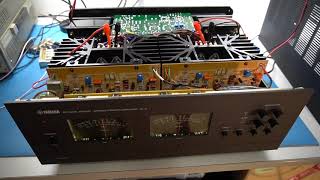 Yamaha B2 Vfet amplifier restoration Part 5  The amp is back toghether [upl. by Neeneg637]