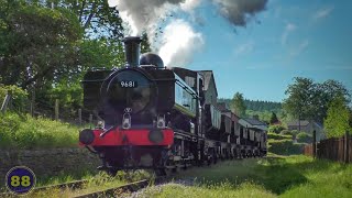 Dean Forest Railway  Panniers amp Prairies  Spring Steam Gala 2023  21052023 [upl. by Onibla]