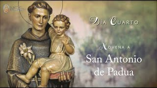 DÍA 4  NOVENA SAN ANTONIO DE PADUA [upl. by Ahsilef]