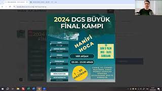 2024 DGS BÜYÜK FİNAL KAMPI BAŞLIYOR  BU KAMPA GİRMEDEN DGSYE GİRMEYİN dgs2024 [upl. by Waugh462]