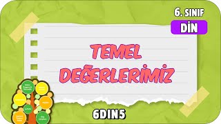 Temel Değerlerimiz 🤲🏻 tonguçCUP 4Sezon  6DIN5 2024 [upl. by Lucho]