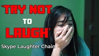 Try Not To Laugh  Skype Laughter Chain Challenge [upl. by Laverna]