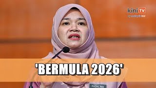 Sesi sekolah kembali bermula Januari pada 2026  Fadhlina [upl. by Cestar]