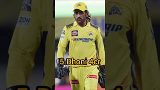 CSK RETENTION 2025 csk trending short ipl2024 [upl. by Klemperer615]