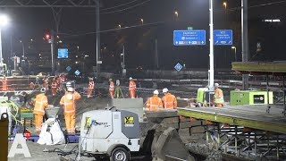 Vertraging bij schuifoperatie Zuidasdok [upl. by Alegre]