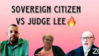 Sovereign citizen VS JUDGE Lee HIS CAPTORS MADE HIM SIGN THE 📄 papers [upl. by Anined804]