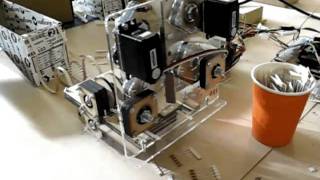 Resistor Cutting Robot Demo RECO [upl. by Wenda]