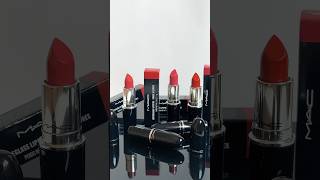 Swatch amp Review MAC Lustreglass Lipstick swatchson swatchlipstick sonmac hajbangw [upl. by Obellia742]