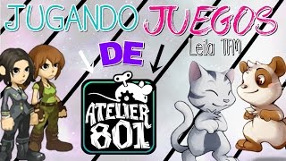 Jugando juegos de Atelier 801  Leila TFM [upl. by Hayn]