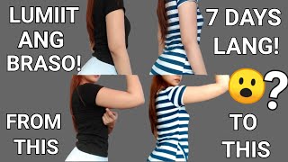 PAMPALIIT NG BRASO  SLIM ARMS WORK OUT  TONED ARMS [upl. by Aziul814]