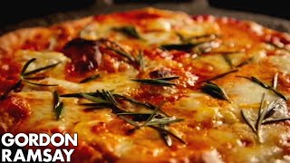 How to Make Margherita Pizza at Home  Gordon Ramsay [upl. by Reynold]