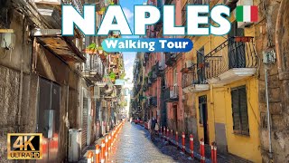 Discovering the Hidden Gems of Naples 🇮🇹 4K Walking Tour [upl. by Sheply321]