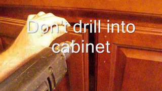 Making and Using a Template for Cabinet Hardware [upl. by Catharina]