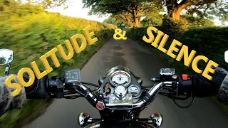 Royal Enfield Classic 500  Solitude and Silence [upl. by Annorah320]