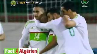 CAN2017 qualifications  Algérie 7  Ethiopie 1 tous les buts [upl. by Hak804]