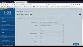 Planta docente Horarios y como activar el usuario docente en SIGES [upl. by Diamond]