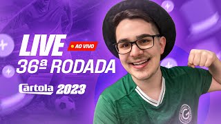 LIVE DICAS 36 RODADA  CARTOLA FC 2023  QUEM DE TERCEIRO ATACANTE [upl. by Roslyn]