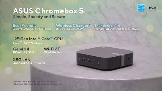 ASUS Chromebox 5 Simple speedy and secure [upl. by Irama]