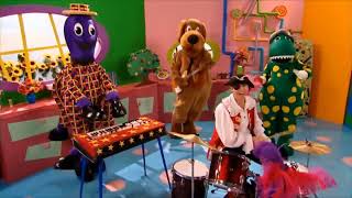 The Monkey Dance The Wiggles Reunion Show Green Screen Music Video [upl. by Sivia]