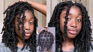 BUTTERFLY LOCS CROCHET  No Cornrows No Wrapping  Niseyo Hair [upl. by Russian]