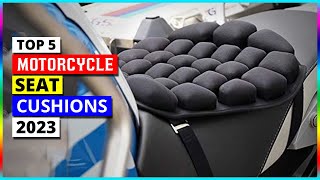 Best Motorcycle Seat Cushion in 2023  Top 5 Motorcycle Seat Cushions Review [upl. by Rehtse723]