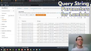 Parsing Query String Parameters from Lambda Functions in AWS [upl. by Atnek]