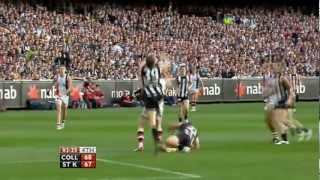 AFL 2010 Grand Final Draw Collingwood Vs St Kilda 2nd Half [upl. by Akimas428]