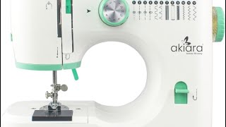 Akiara Sewing Machine sewingmachine akiara review stitching tailoring shahidashaikh [upl. by Htelimay]