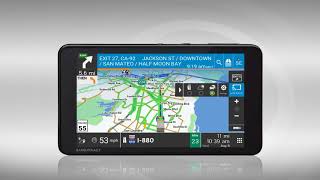 Rand McNally TND 540 Truck GPS [upl. by Luemas]