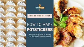 How to Make Potstickers [upl. by Entroc]